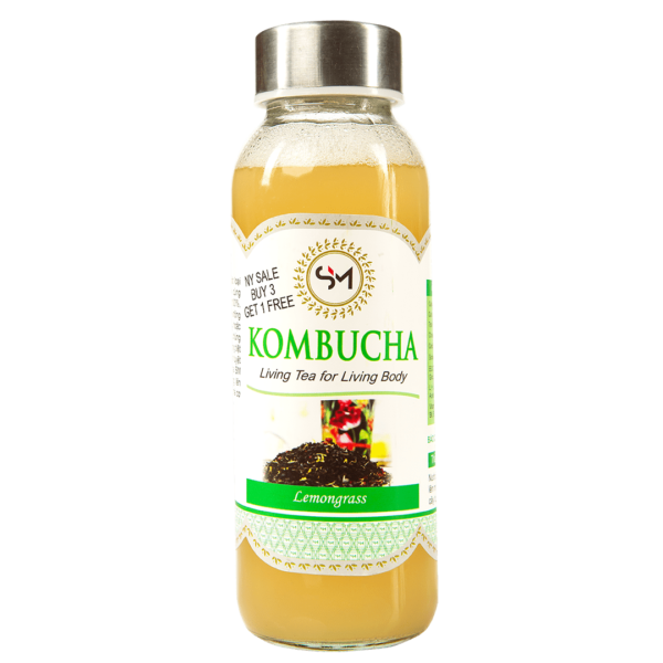 SM Kombucha Lemongrass Bottle