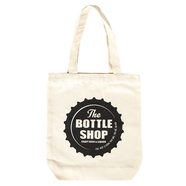 Bottle Shop Canvas Tote Bag