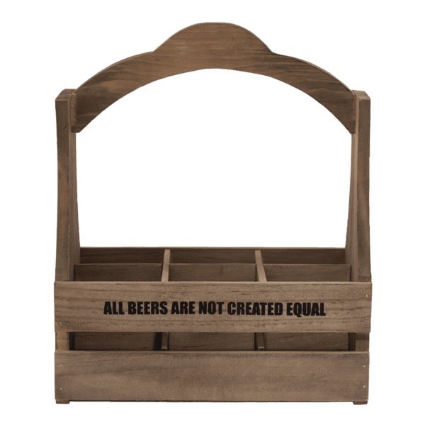 Wooden Crate 6-pack