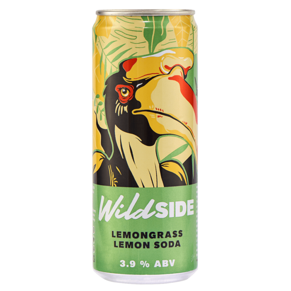 Wildside Lemongrass Lemon Hard Soda