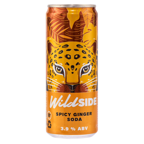 Wildside Spicy Ginger Hard Soda