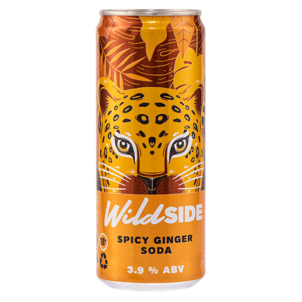 Wildside Spicy Ginger Hard Soda