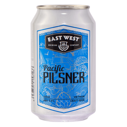 East West Pacific Pilsner Can