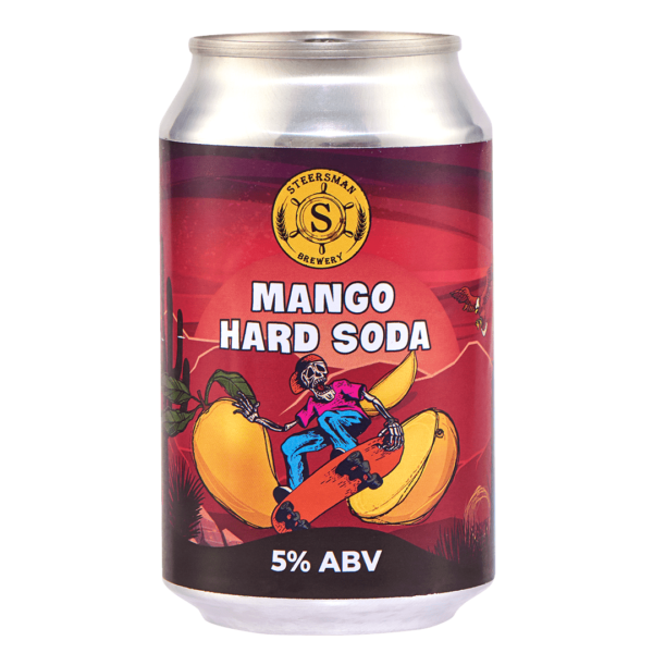 Steersman Mango Hard Soda