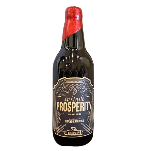 7 Bridges Infinite Prosperity Strong Belgian Ale Bottle