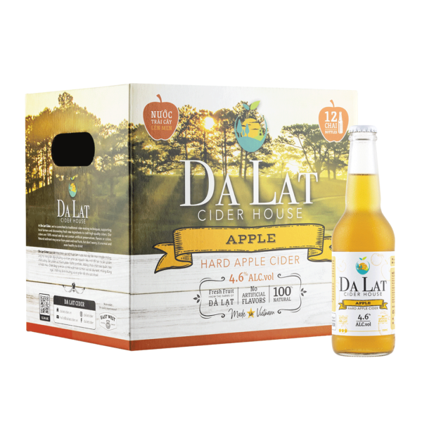Dalat Cider Apple 12-pack
