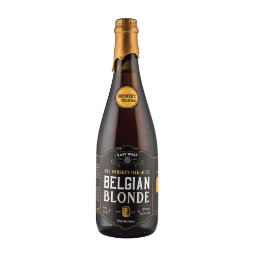 East West Whiskey Barrel-aged Belgian Blonde