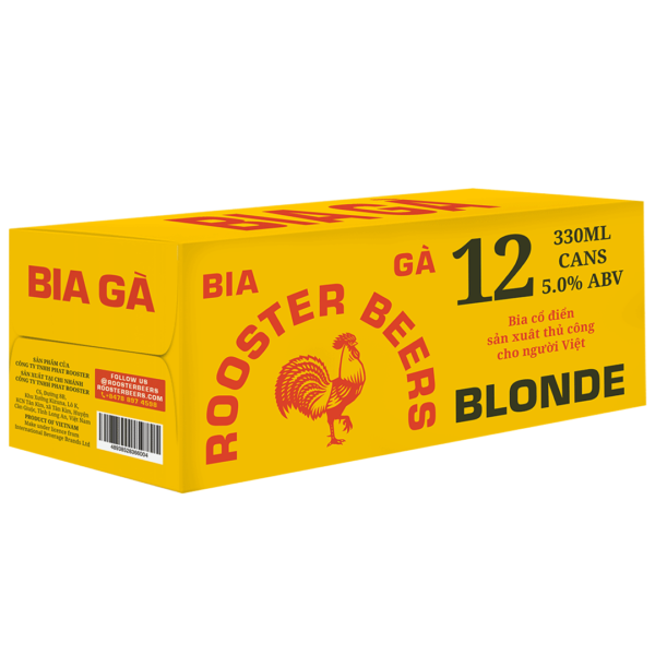 Rooster Blonde 12-pack