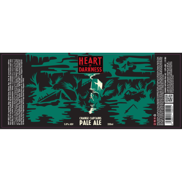 Heart of Darkness Change Captains Pale Ale Label