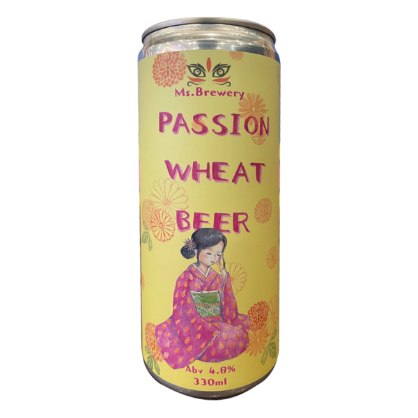 Ms Brewery Passion Wheat Can