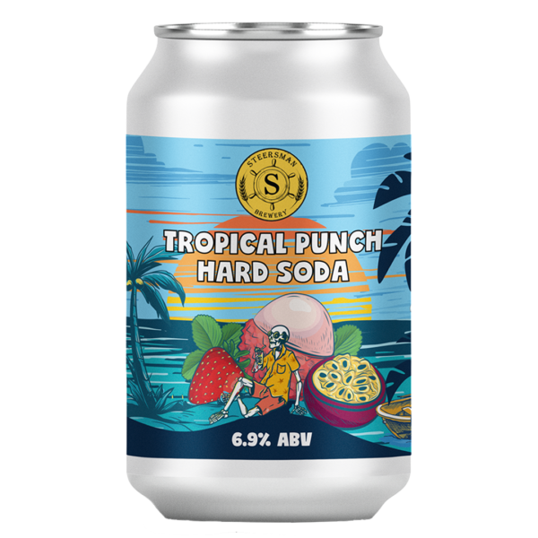 Steersman Tropical Punch Hard Soda