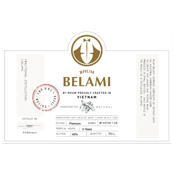 Rhum Belami Premium Edition LABEL