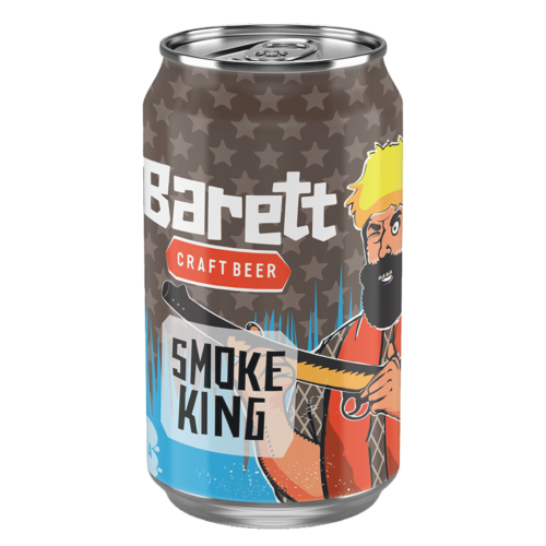 Barett Craft Beer Smoke King Red Ale CAN