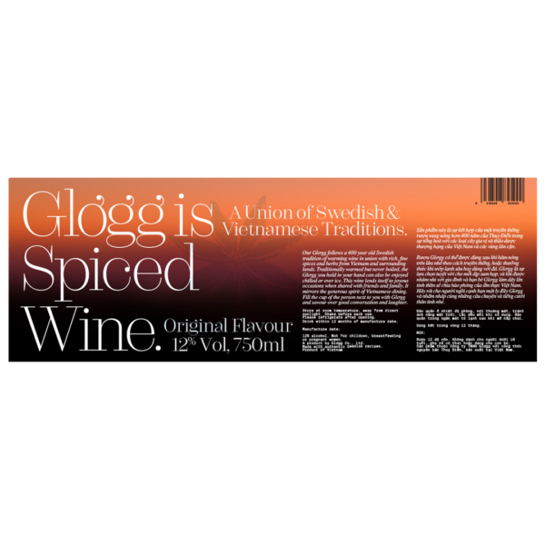 Glơgg Original Spiced Wine Label
