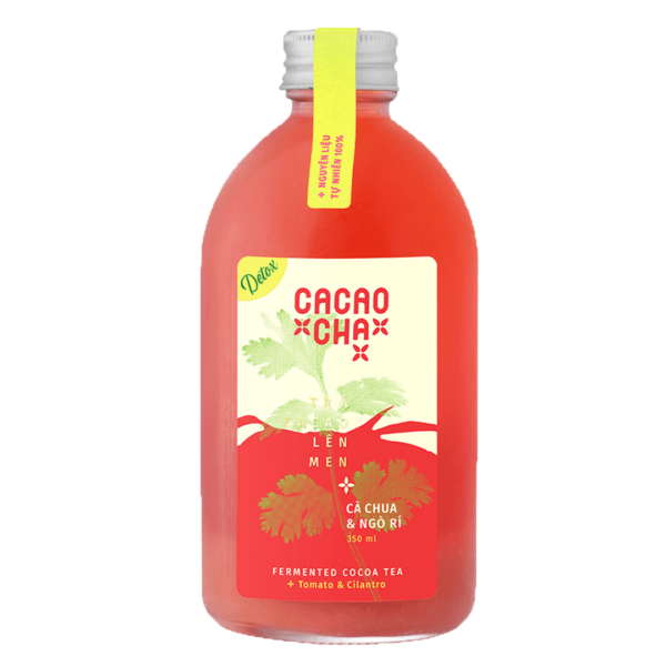 Cacaocha Fermented Cocoa Tea Lime Tomato & Cilantro