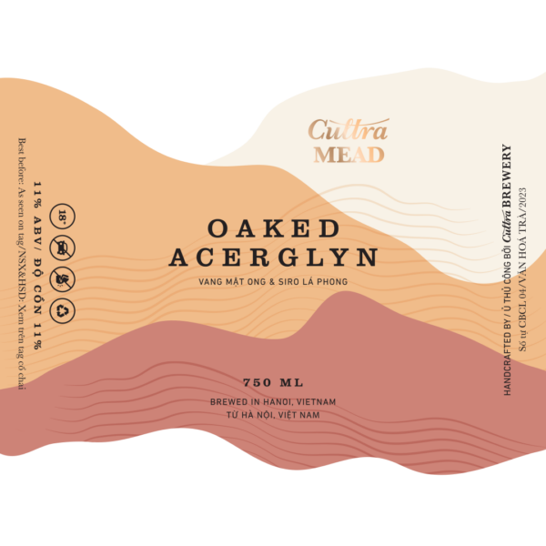 Cultra Oaked Acerglyn Mead LABEL