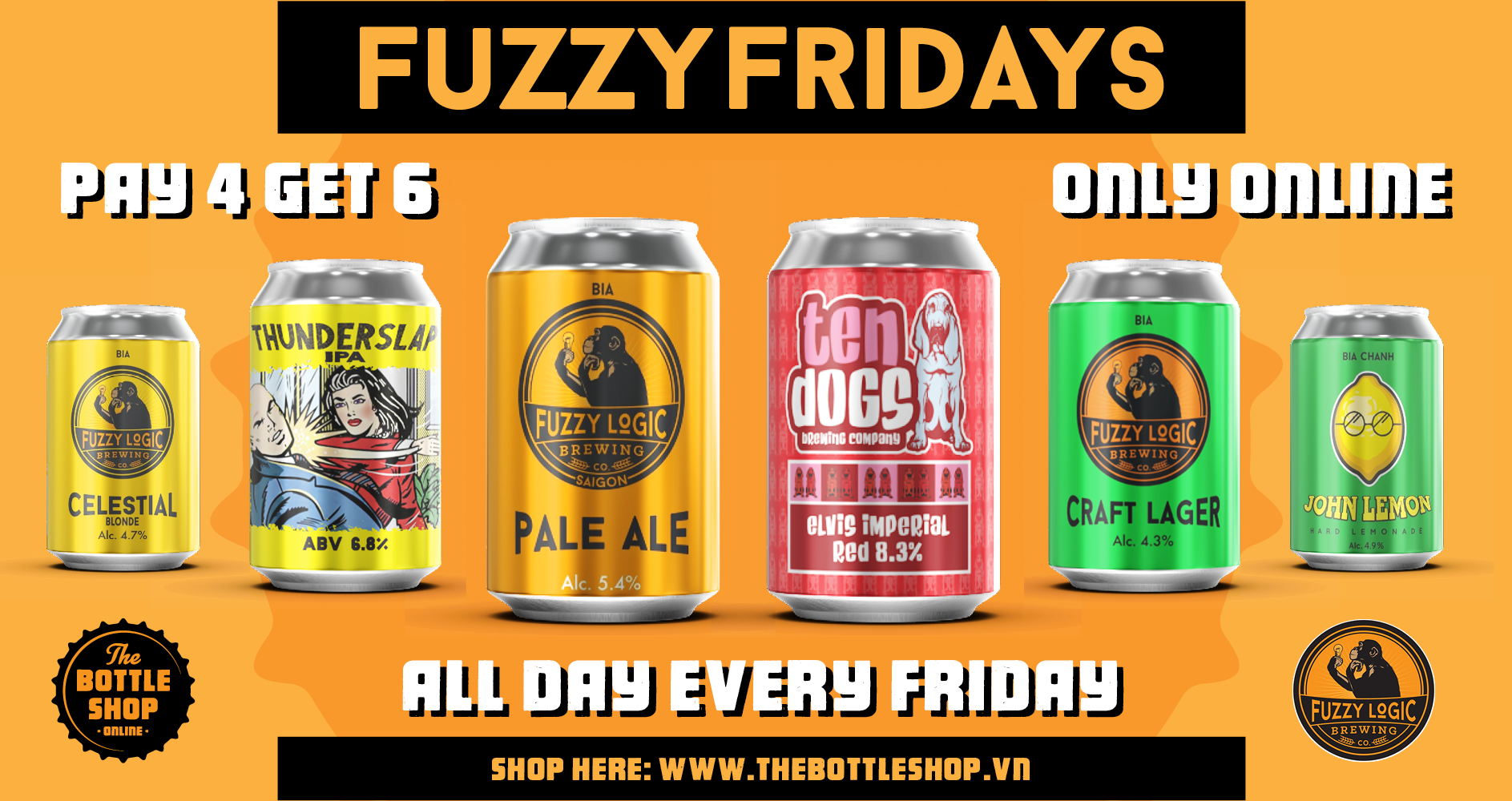 Fuzzy Logic Fridays Promo Mobile Banner